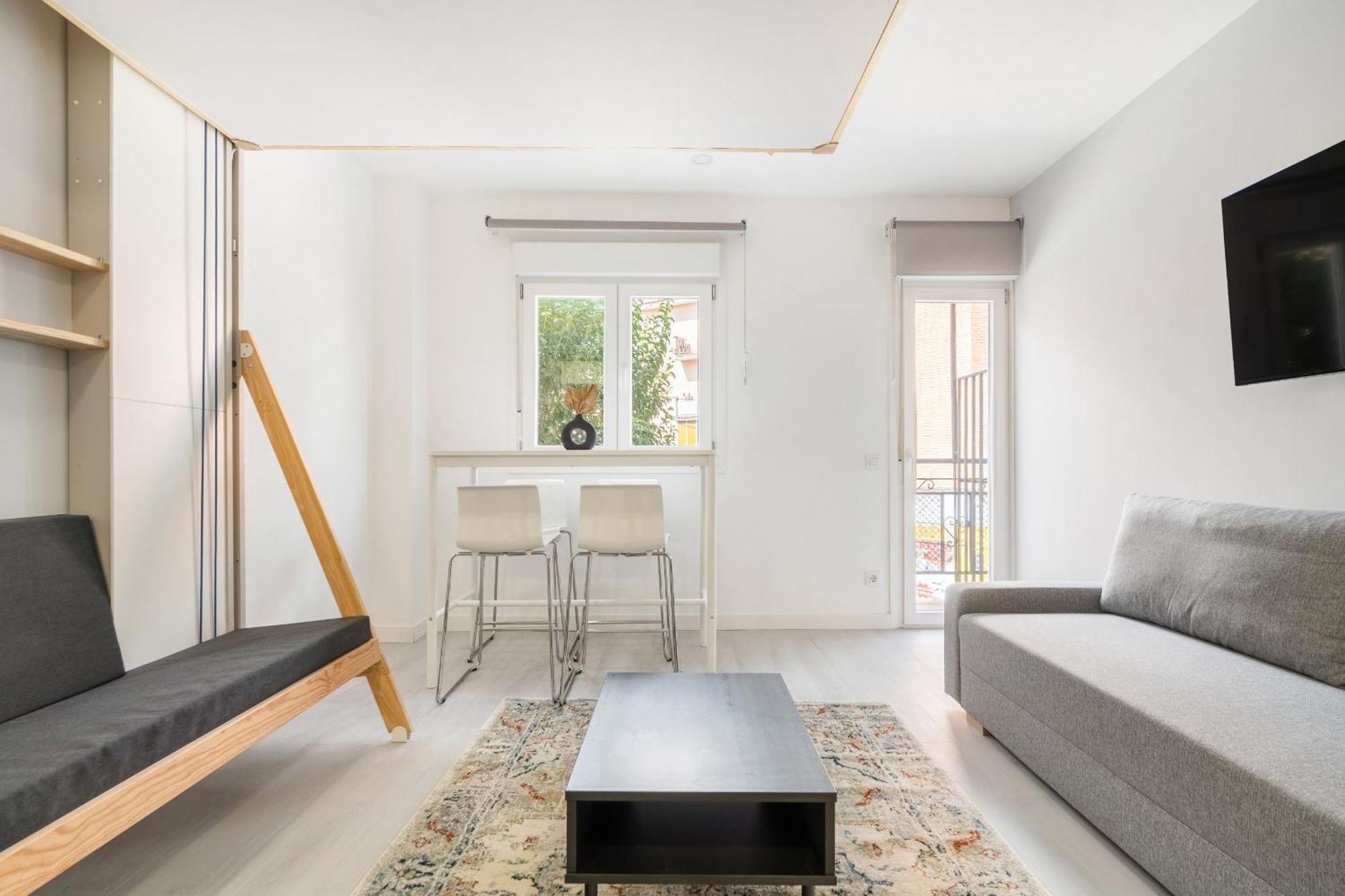 Madriver Apartamentos Reformados Con Parking Gratuito Bagian luar foto